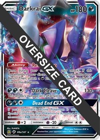 Darkrai GX - 88a/147 - Jumbo Cards - #088a - Pokemon TCG card