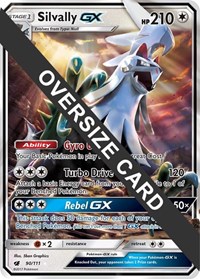 Silvally GX - 90/111 - Jumbo Cards - #090 - Pokemon TCG card