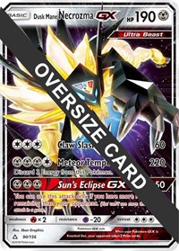 Dusk Mane Necrozma GX - 90/156 #090 Dusk Mane Necrozma GX - 90/156 - Jumbo Cards - #090 - Pokemon TCG card