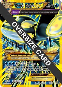 Primal Kyogre EX - 96/98 #096 Primal Kyogre EX - 96/98 - Jumbo Cards - #096 - Pokemon TCG card