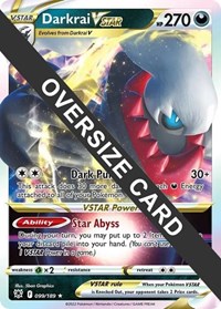 Darkrai VSTAR - Jumbo Cards - #099 - Pokemon TCG card