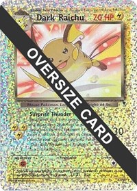 Dark Raichu - S3/S4 (Box Topper) #S3 Dark Raichu - S3/S4 (Box Topper) - Jumbo Cards - #S3 - Pokemon TCG card