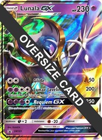 Lunala GX #SM103 Lunala GX - Jumbo Cards - #SM103 - Pokemon TCG card