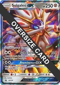 Solgaleo GX #SM104 Solgaleo GX - Jumbo Cards - #SM104 - Pokemon TCG card