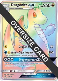 Dragonite GX #SM156 Dragonite GX - Jumbo Cards - #SM156 - Pokemon TCG card