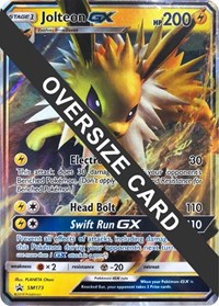 Jolteon GX - SM173 (SM Black Star Promo) - Jumbo Cards - #SM173 - Pokemon TCG card