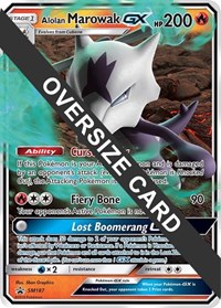 Alolan Marowak GX - Jumbo Cards - #SM187 - Pokemon TCG card