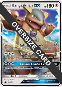 Kangaskhan GX - SM188 (SM Black Star Promo) #SM188 Kangaskhan GX - SM188 (SM Black Star Promo) - Jumbo Cards - #SM188 - Pokemon TCG card