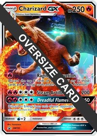 Charizard GX - SM195 (SM Black Star Promo) #SM195 Charizard GX - SM195 (SM Black Star Promo) - Jumbo Cards - #SM195 - Pokemon TCG card