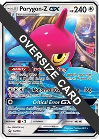 Porygon-Z GX - SM216 (SM Black Star Promo) #SM216 Porygon-Z GX - SM216 (SM Black Star Promo) - Jumbo Cards - #SM216 - Pokemon TCG card