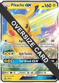 Pikachu GX #SM232 Pikachu GX - Jumbo Cards - #SM232 - Pokemon TCG card