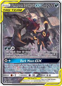 Umbreon & Darkrai GX - Jumbo Cards - #SM241 - Pokemon TCG card