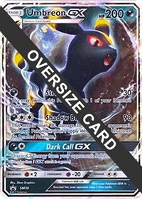 Umbreon GX #SM36 Umbreon GX - Jumbo Cards - #SM36 - Pokemon TCG card