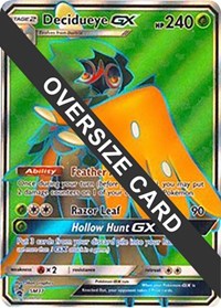 Decidueye GX - SM37 (SM Black Star Promo) - Jumbo Cards - #SM37 - Pokemon TCG card