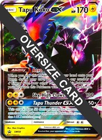 Tapu Koko GX - Jumbo Cards - #SM50 - Pokemon TCG card