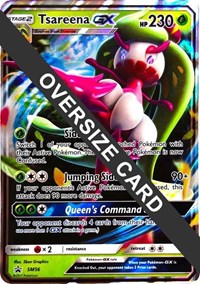 Tsareena GX #SM56 Tsareena GX - Jumbo Cards - #SM56 - Pokemon TCG card