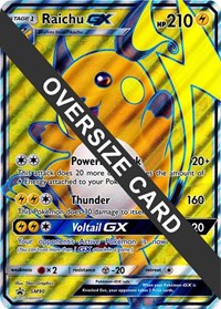 Raichu GX #SM90 Raichu GX - Jumbo Cards - #SM90 - Pokemon TCG card