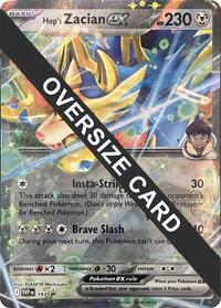 Hop's Zacian ex - Jumbo Cards - #SVP193 - Pokemon TCG card