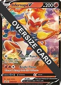 Infernape V - SWSH252 #SWS252 Infernape V - SWSH252 - Jumbo Cards - #SWS252 - Pokemon TCG card