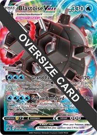 Blastoise VMAX - Jumbo Cards - #SWSH103 - Pokemon TCG card