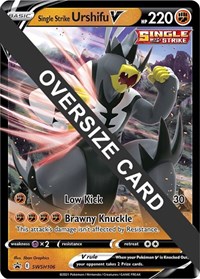 Single Strike Urshifu V #SWSH106 Single Strike Urshifu V - Jumbo Cards - #SWSH106 - Pokemon TCG card