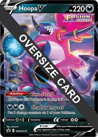 Hoopa V - Jumbo Cards - #SWSH176 - Pokemon TCG card