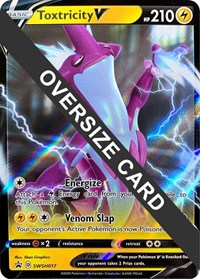 Toxtricity V #SWSH017 Toxtricity V - Jumbo Cards - #SWSH017 - Pokemon TCG card