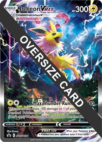 Jolteon VMAX - Jumbo Cards - #SWSH184 - Pokemon TCG card