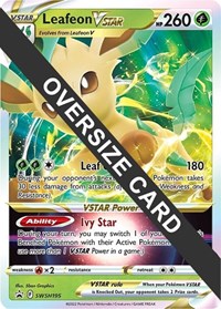 Leafeon VSTAR #SWSH195 Leafeon VSTAR - Jumbo Cards - #SWSH195 - Pokemon TCG card