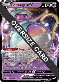 Polteageist V #SWSH021 Polteageist V - Jumbo Cards - #SWSH021 - Pokemon TCG card
