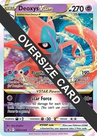 Deoxys VSTAR #SWSH268 Deoxys VSTAR - Jumbo Cards - #SWSH268 - Pokemon TCG card