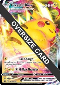 Pikachu VMAX #SWSH286 Pikachu VMAX - Jumbo Cards - #SWSH286 - Pokemon TCG card