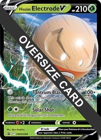 Hisuian Electrode V #SWSH294 Hisuian Electrode V - Jumbo Cards - #SWSH294 - Pokemon TCG card