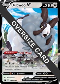Dubwool V #SWSH049 Dubwool V - Jumbo Cards - #SWSH049 - Pokemon TCG card