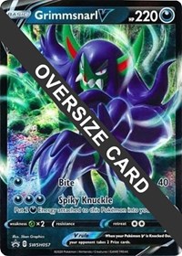 Grimmsnarl V - Jumbo Cards - #SWSH057 - Pokemon TCG card