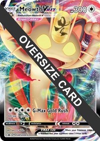 Meowth VMAX #SWSH005 Meowth VMAX - Jumbo Cards - #SWSH005 - Pokemon TCG card