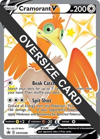 Cramorant V - Jumbo Cards - #SWSH086 - Pokemon TCG card