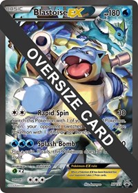Blastoise EX #XY122 Blastoise EX - Jumbo Cards - #XY122 - Pokemon TCG card