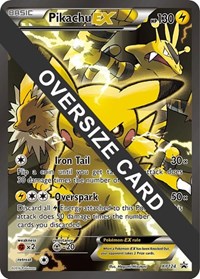 Pikachu EX #XY124 Pikachu EX - Jumbo Cards - #XY124 - Pokemon TCG card