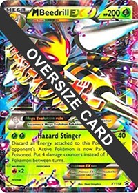 M Beedrill EX #XY158 M Beedrill EX - Jumbo Cards - #XY158 - Pokemon TCG card