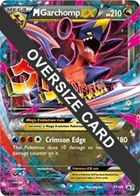 M Garchomp EX #XY168 M Garchomp EX - Jumbo Cards - #XY168 - Pokemon TCG card