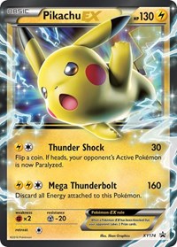 Pikachu EX #XY174 Pikachu EX - Jumbo Cards - #XY174 - Pokemon TCG card