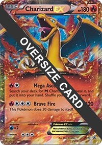 Charizard EX - XY17 (XY Black Star Promos) #XY17 Charizard EX - XY17 (XY Black Star Promos) - Jumbo Cards - #XY17 - Pokemon TCG card