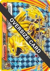 Arcanine BREAK - XY180 (XY Black Star Promos) #XY180 Arcanine BREAK - XY180 (XY Black Star Promos) - Jumbo Cards - #XY180 - Pokemon TCG card