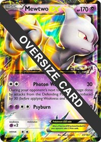 Mewtwo EX - Jumbo Cards - #XY183 - Pokemon TCG card