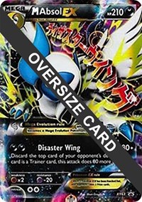 M Absol EX #XY63 M Absol EX - Jumbo Cards - #XY63 - Pokemon TCG card