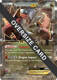 Tyrantrum EX - Jumbo Cards - #XY70 - Pokemon TCG card