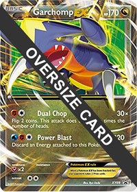 Garchomp EX - XY09 (XY Black Star Promo) #XY09 Garchomp EX - XY09 (XY Black Star Promo) - Jumbo Cards - #XY09 - Pokemon TCG card