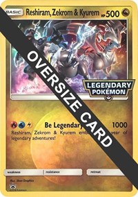 Reshiram, Zekrom & Kyurem - Jumbo Cards - #179036 - Pokemon TCG card