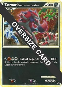 Zoroark and Legendary Pokemon (World of Illusions Promo) - Jumbo Cards - #211493 - Pokemon TCG card